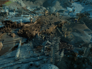shipwreck under the sea Modelo 3D