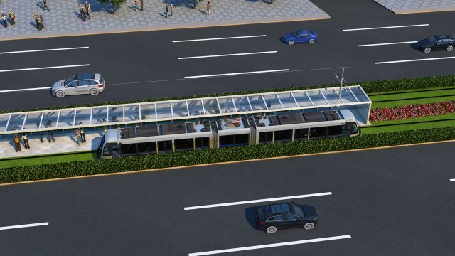 bus stop Model 3D .c4d .max .obj .3ds .fbx .stl .blend 