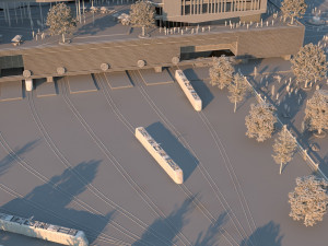 bus 3D 模型