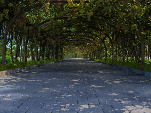 grape rack 3D Model