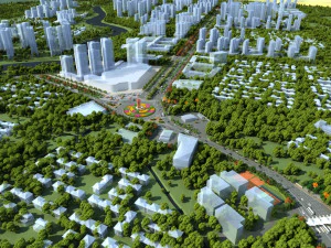 tr&aacute;fico Modelo 3D