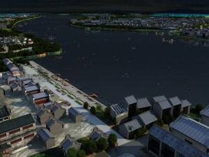 ancient town 3Dモデル