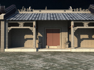 ancient town 3D Model