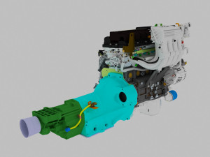 engine 3D Модель