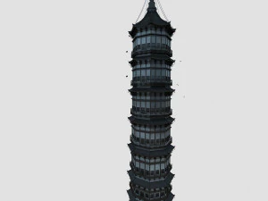 ancient tower 3D Model