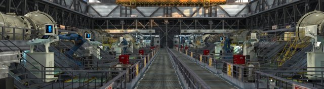 factory workshop Model 3D .c4d .max .obj .3ds .fbx .stl .blend 