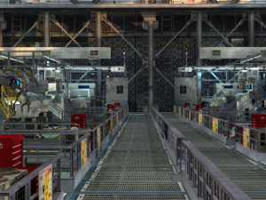 factory workshop Model 3D