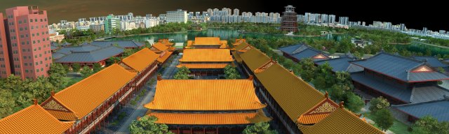 temple 3D Модель .c4d .max .obj .3ds .fbx .stl .blend 