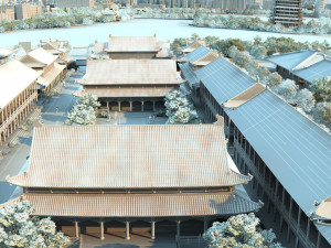 temple 3D Модель
