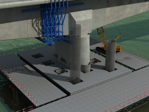 build a bridge 3D Model