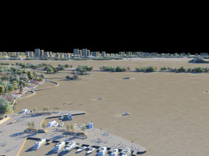 쿤밍 호수 3D 모델