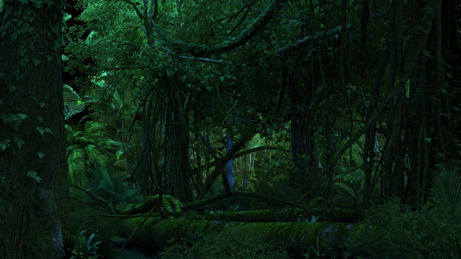 Forest 3ds max. Модуль Rainforest 3.