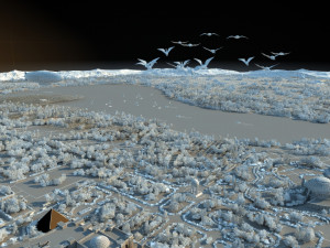 solar energy 3D Model