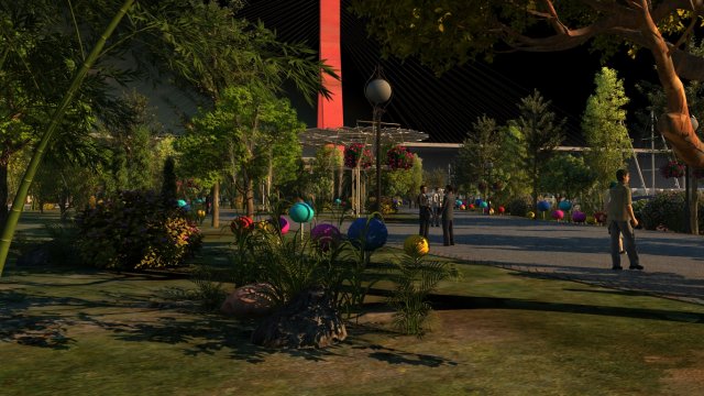 garden 3D 模型 .c4d .max .obj .3ds .fbx .stl .blend