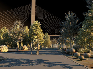 garden 3D 模型