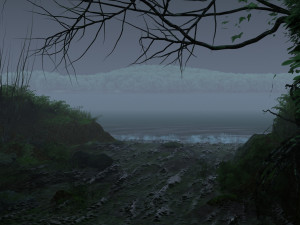 river 3D 模型
