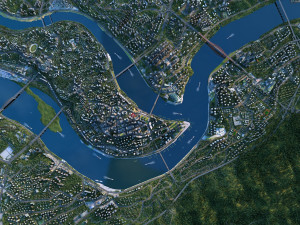 chongqing Modello 3D