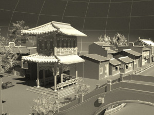 ancient building 3D Model