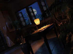 執筆室 3Dモデル