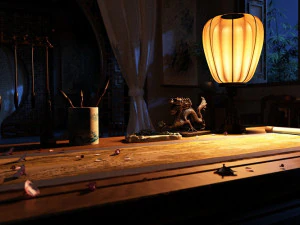 wrinting room 3D Model
