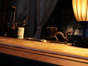 wrinting room 3D 모델