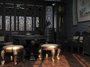courtyard Modelo 3D