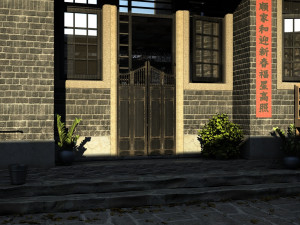 courtyard 3D 模型