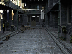 courtyard 3D 模型
