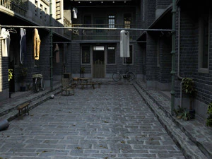 courtyard 3D Model