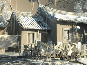 ancient architecture 3D Model