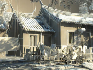ancient architecture 3D Model