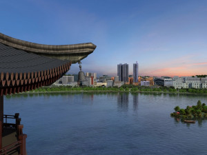 public park 3D Model