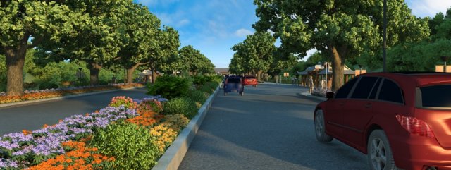 garden entrance 3D मॉडल .c4d .max .obj .3ds .fbx .stl .blend 