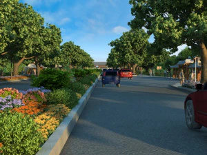 ingresso giardino Modello 3D