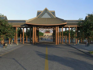 architettura antica Modello 3D