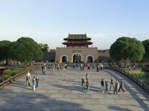 ancient architecture 3D 模型