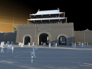 ancient architecture 3D 模型