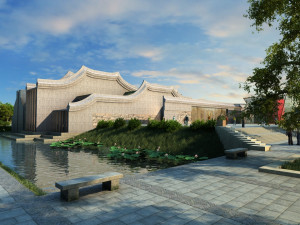 classical park 3D 모델