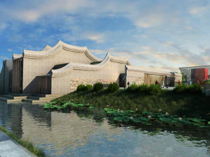 classical park 3D Model
