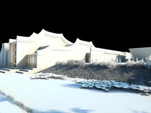 classical park 3D Модель