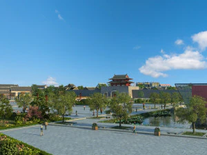 antike Architektur 3D Modell