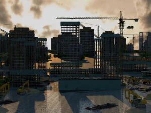 construction site 3D Model