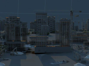 construction site 3D Model