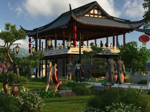 ancient architecture 3D Model