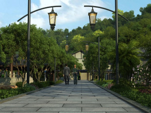 ancient architecture 3Dモデル