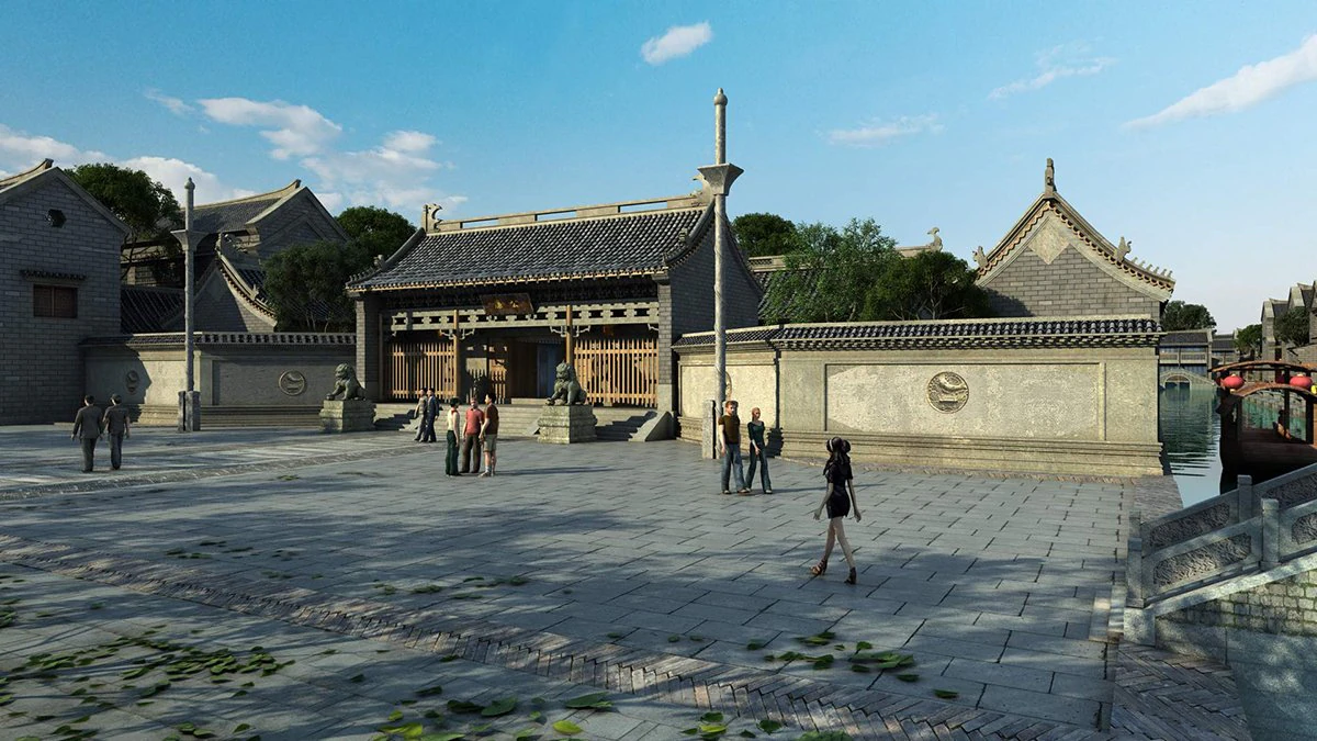 ancient architecture 3D Model .c4d .max .obj .3ds .fbx .stl .blend