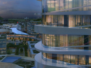 city night view 3D Model