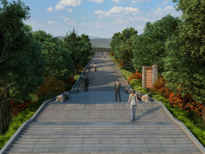 goddess of mercy temple Modelo 3D