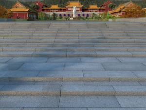 goddess of mercy temple 3D 모델