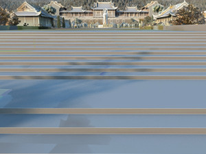 goddess of mercy temple 3D 모델